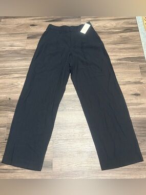 a new day Black Wide-Leg Men's Dress Pants